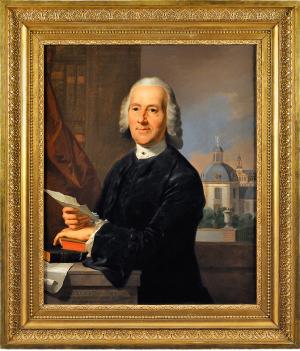 Johann Christian Senckenberg (Porträt von Anton Wilhelm Tischbein, 1771)