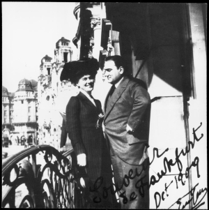 Enrico Caruso und Else Kleinsteuber
