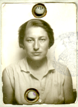 Gisèle (damals noch Gisela) Freund
