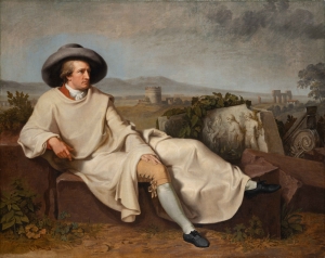 Goethe in der Campagna di Roma (Gemälde von Wilhelm Tischbein, 1786-88)