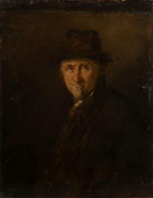 Georg Ludwig Kohlbacher (Porträt von Anton Burger, um 1880)