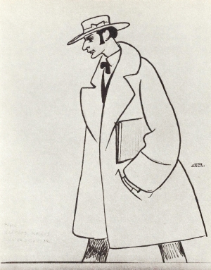 Clemens Krauss (Karikatur von Lino Salini)