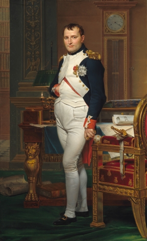 Kaiser Napoleon in seinem Arbeitszimmer