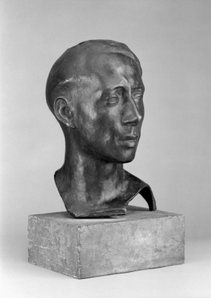 Richard Martin Werner (Bronzeplastik von Richard Scheibe, 1926)